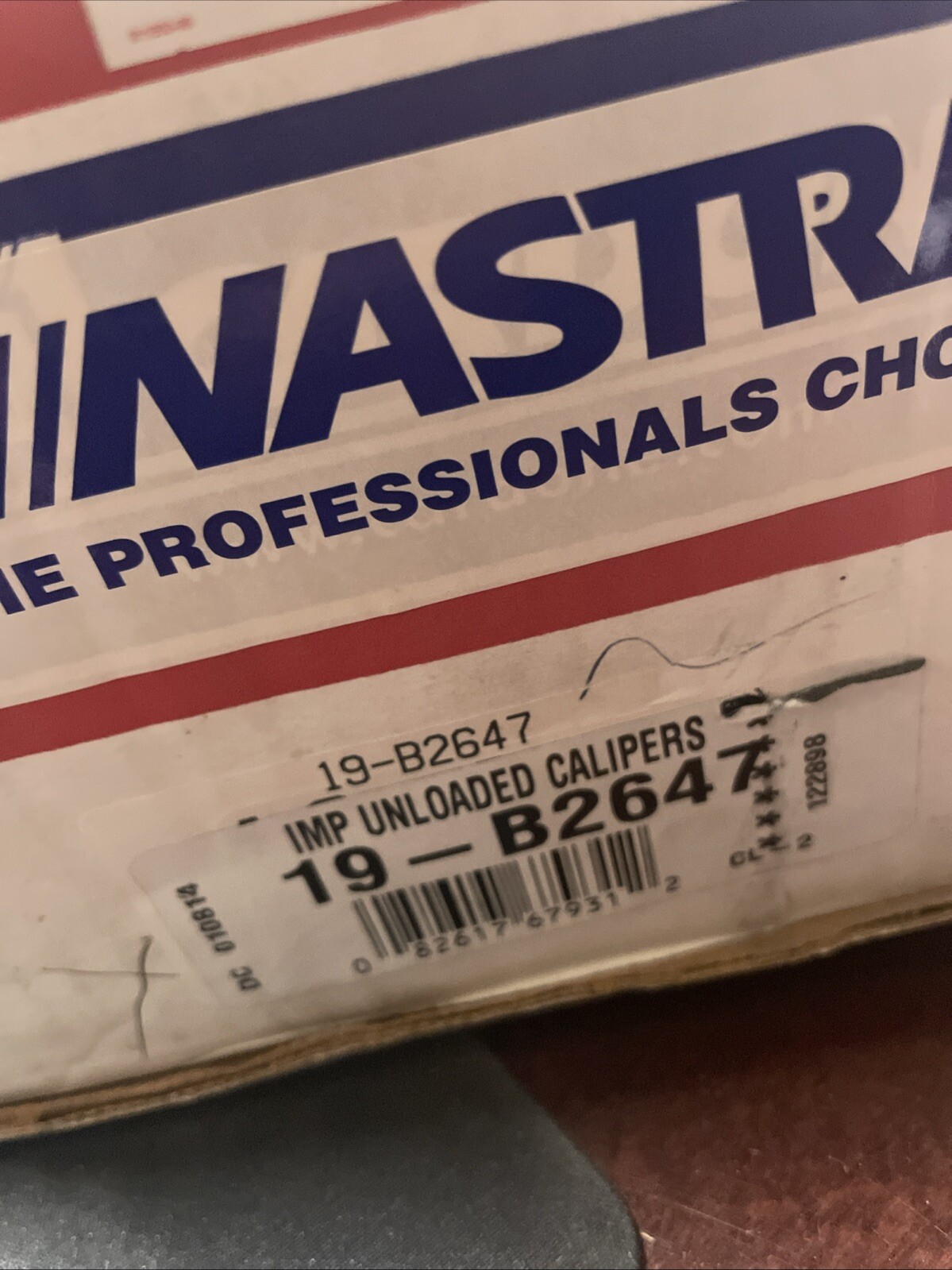 Frt Rt Rebuilt Brake Caliper w/Hwd Nastra 19B2647 - Image 3