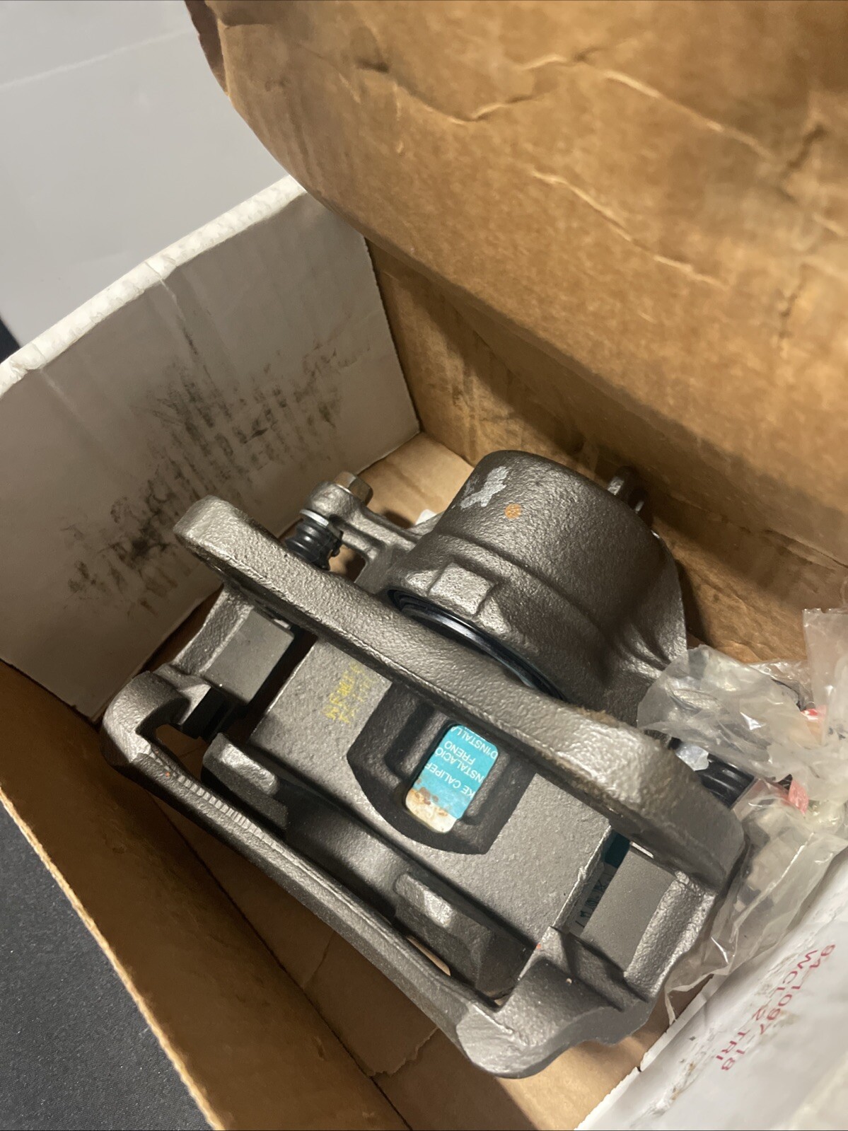 Frt Rt Rebuilt Brake Caliper w/Hwd Nastra 19B2647 - Image 4