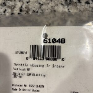 Fuel Injection Throttle Body Mounting Gasket Fel-Pro 61048 NOS