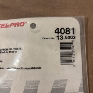 Fuel Pump Bowl Gasket Fel-Pro 4081 NOS