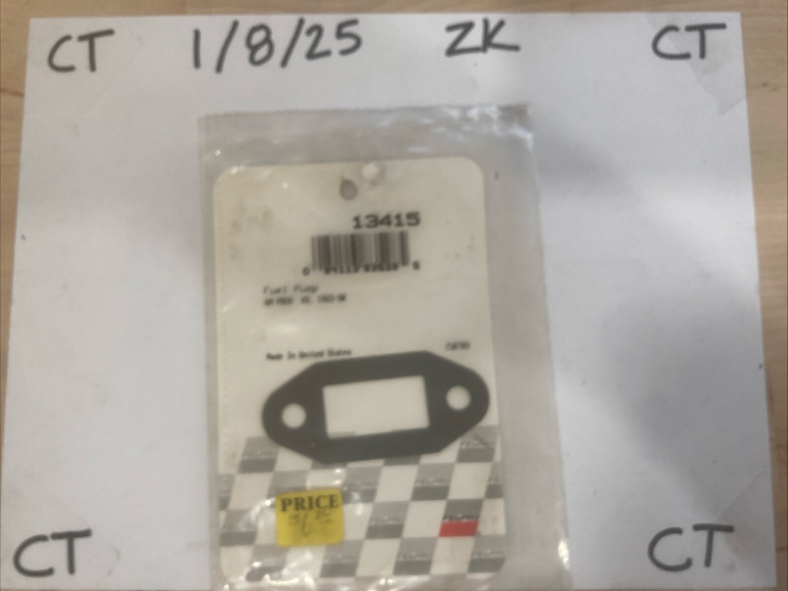 Fuel Pump Mounting Gasket Fel-Pro 13415