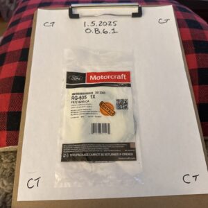 GENUINE MOTORCRAFT FORD RG605 ENGINE COOLANT THERMOSTAT GASKETS LOT OF 1