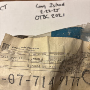 GM 14043104 Fits Corvette Right Passenger Radiator Support Insulator OEM