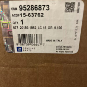 GM Air Conditioning Condenser 95286873 ACDelco 15-63762