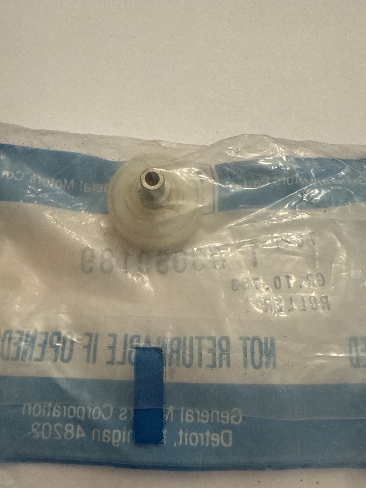 GM NOS Original Window Regulator Roller 3069189 1968-82 Corvette 1967-68 Impala - Image 3