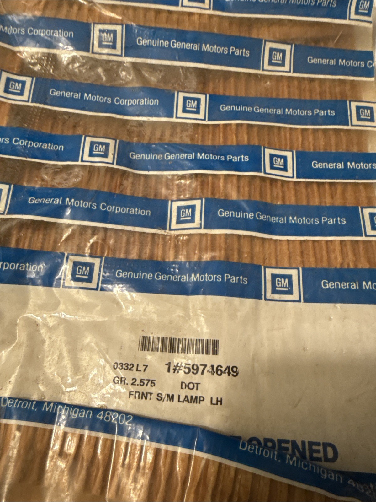 GM Side Marker #5974649 - Caprice ('87-'90) - Driver's Side - Image 3