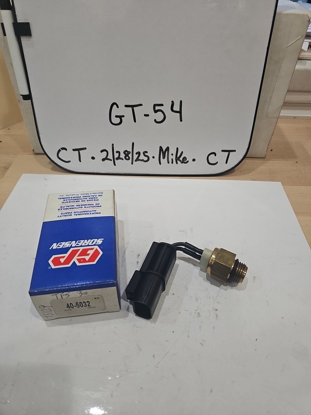 GPS 40-5032 Radiator Fan Switch Fits Nissan Stanza Wagon & 200SX Lucas # SNJ105