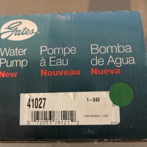 Gates 41027 Engine Water Pump For 1993-1994 Cadillac Eldorado, Seville 4.6L
