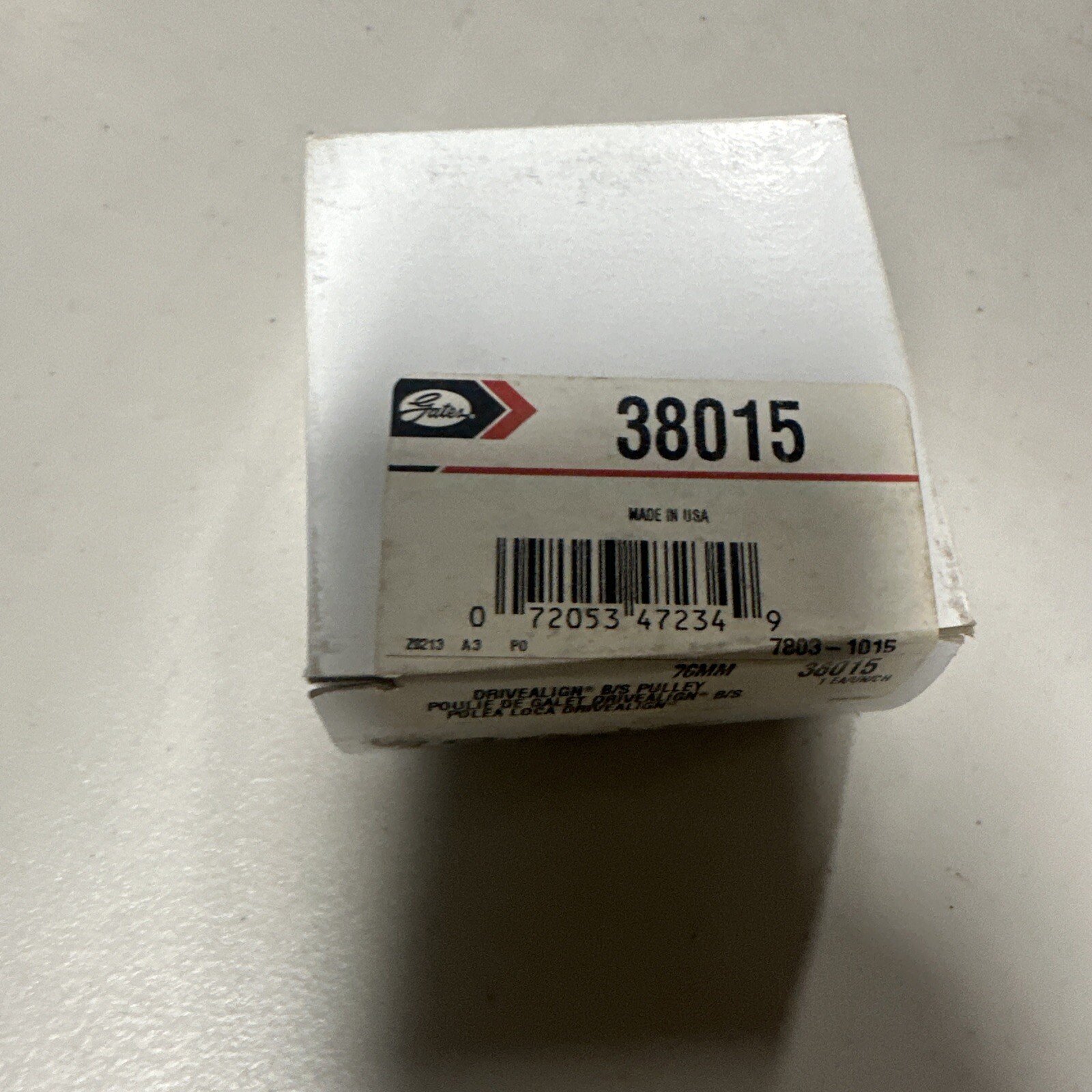 Gates Accessory Drive Belt Tensioner Pulley 38015 New