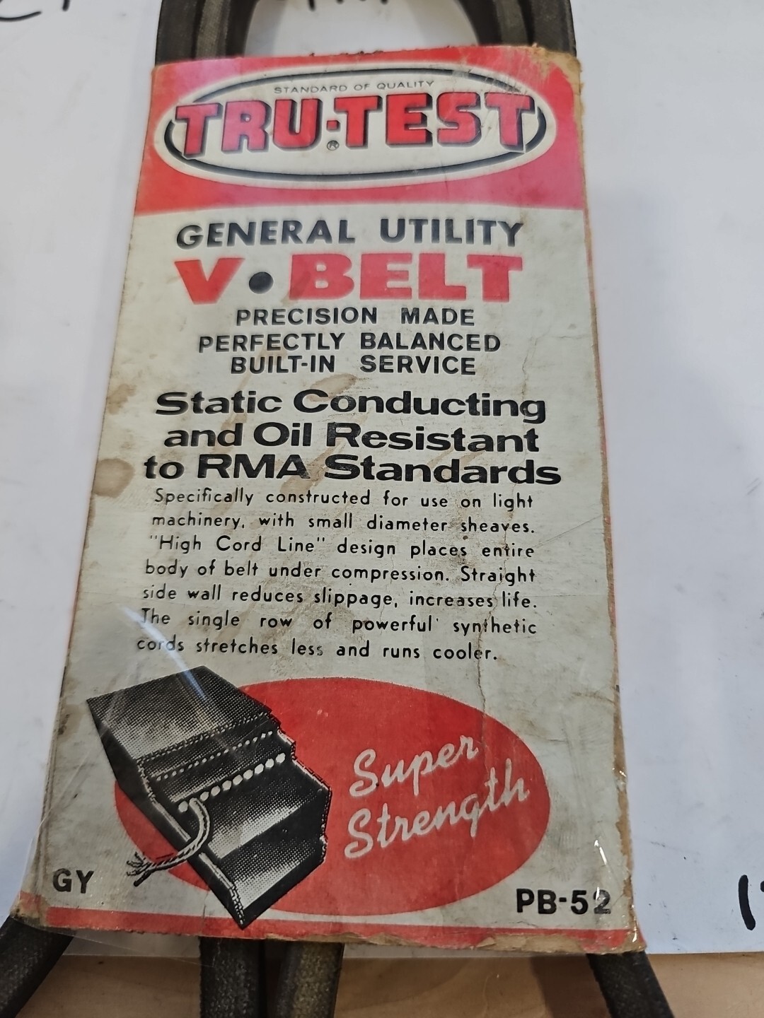 Gates Hi-Power II A52 (1/2" x 54") 4L540 V-BELT Industrial, Lawn & Garden-Mower - Image 3