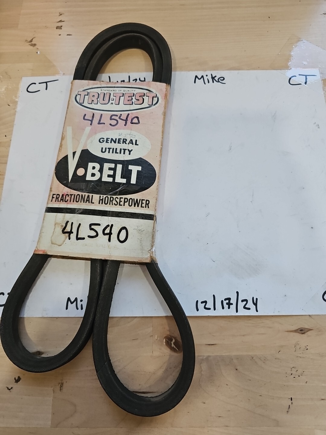 Gates Hi-Power II A52 (1/2" x 54") 4L540 V-BELT Industrial, Lawn & Garden-Mower