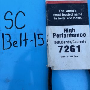 Gates High Performance V-Belt 7261, Fits Various Audi Models