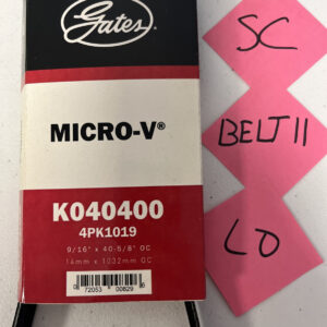 Gates Standard Micro-V Belt K040400