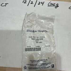 Genuine Ford Compressor Mount Bolt (QTY 1) -N806184-S437