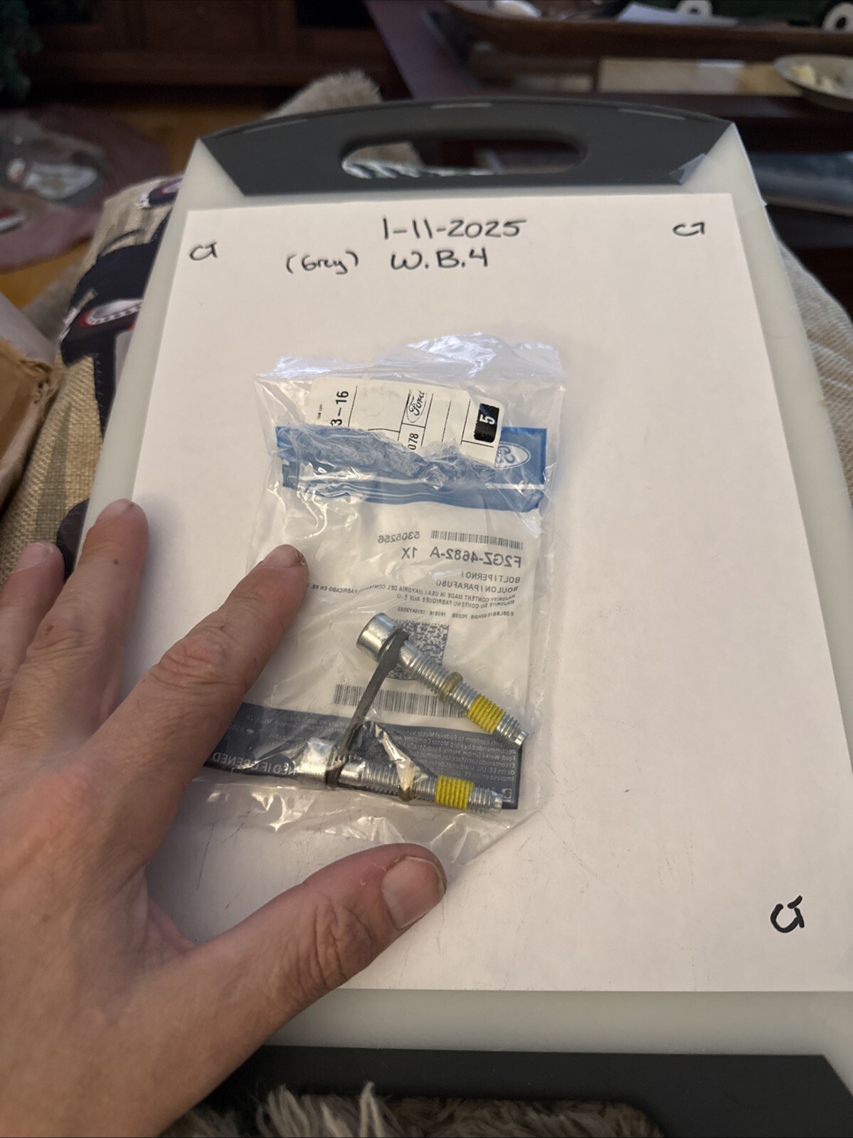 Genuine Ford Drive Shaft Assembly Front Bolt F2GZ-4682-A (1) - Image 3