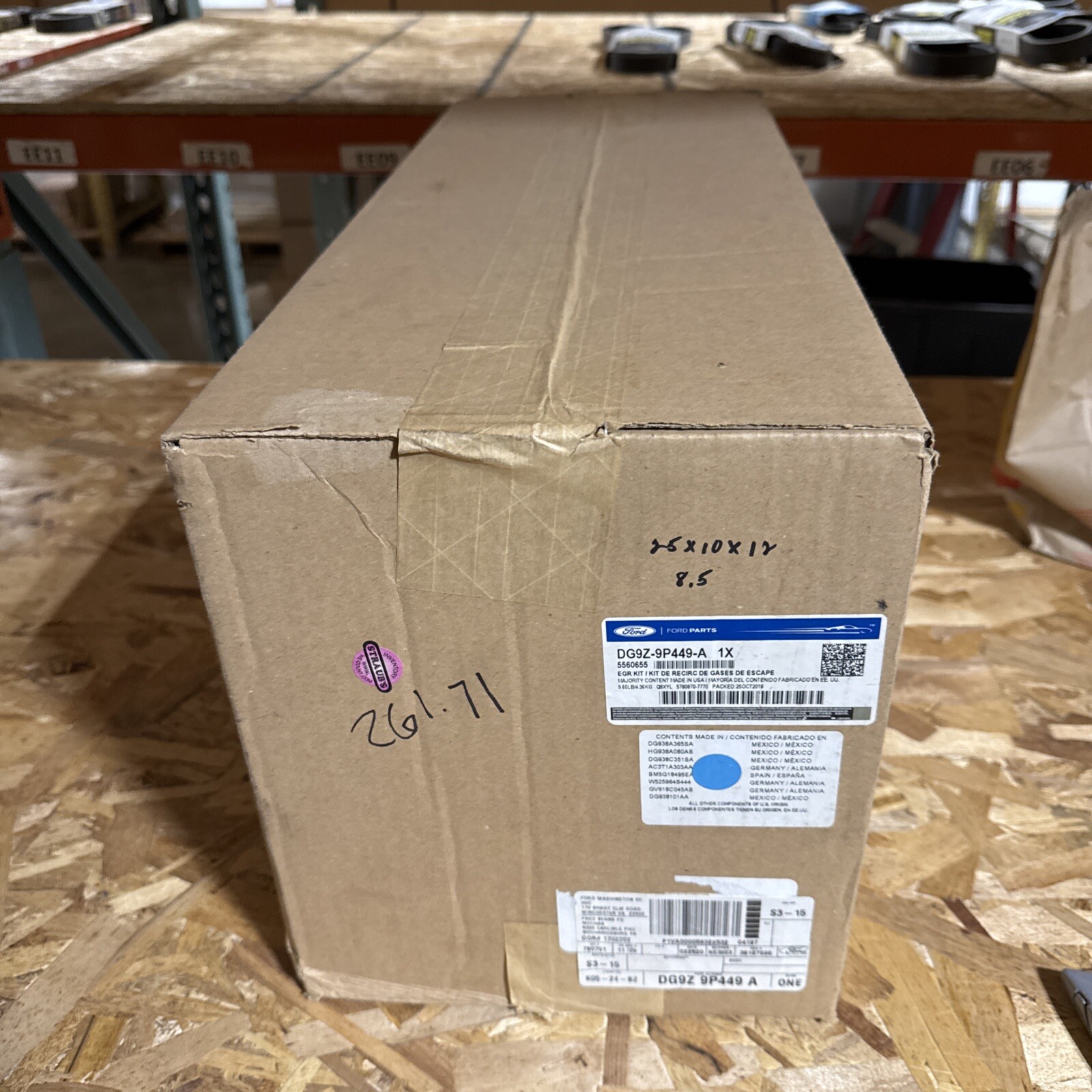 Genuine Ford EGR System Modification Kit DG9Z-9P449-A - Image 3