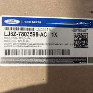 Genuine Ford Front Right Pillar Trim Cover Panel LJ6Z-7803598-AC OEM