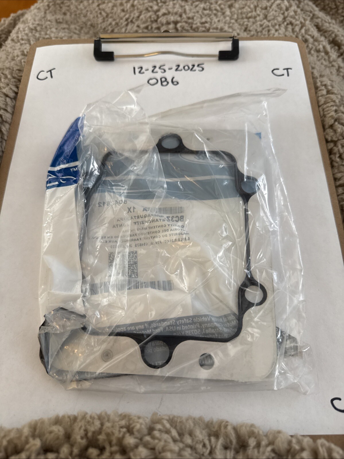 Genuine Ford Gasket BC3Z-7223-A - Image 3