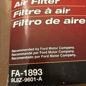 Genuine Ford Motorcraft FA-1893 Air Filter - 9L8Z-9601-A
