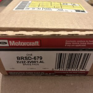 Genuine Ford Motorcraft OEM BRSD-679 2U2Z-2V001-AL Brake Pads
