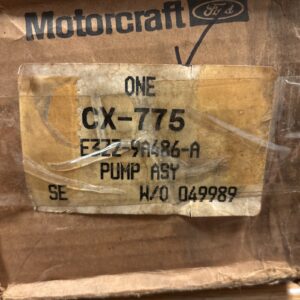 Genuine Ford Motorcraft OEM CX775 / E3ZZ-9A486-A Smog (A.I.R.) Pump NOS