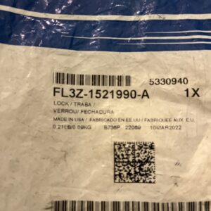 Genuine Ford OEM Lock Cylinder FL3Z-1521990-A