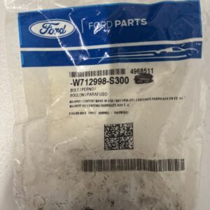 Genuine Ford OEM W712998-S300 Bolt (One Bolt)