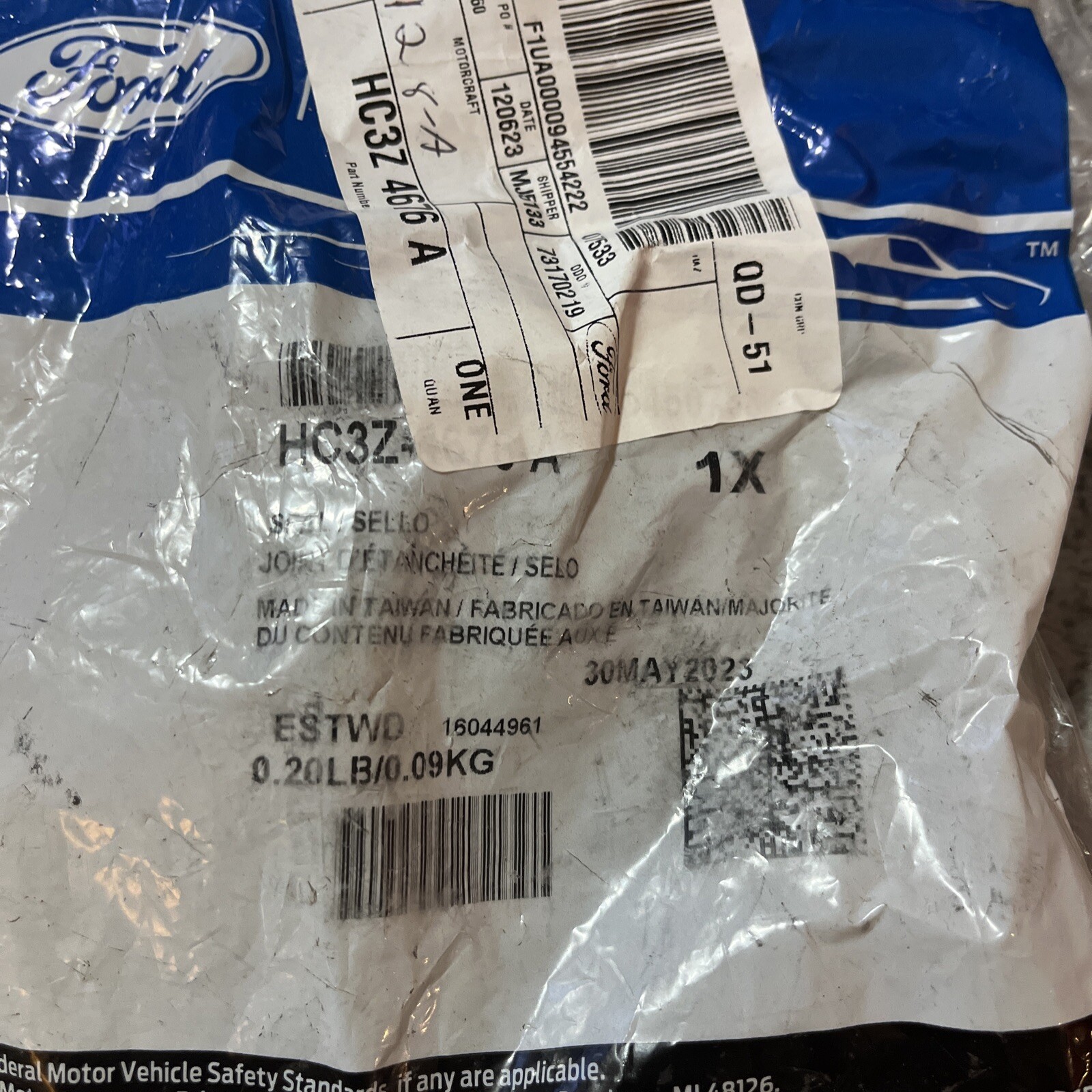 Genuine Ford Pinion Seal HC3Z-4676-A - Image 3