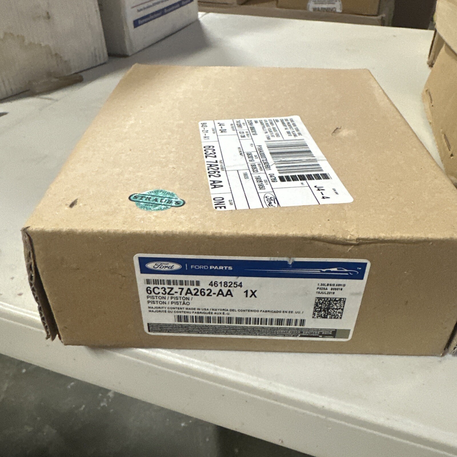 Genuine Ford Piston 6C3Z-7A262-AA