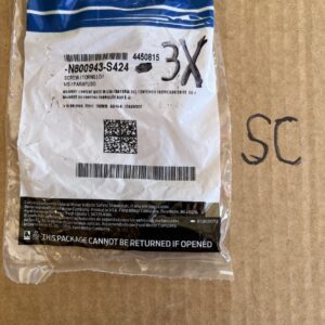 Genuine Ford Screw And Washer Assembly, Set Of 3 Screws, N800943-S424, NOS