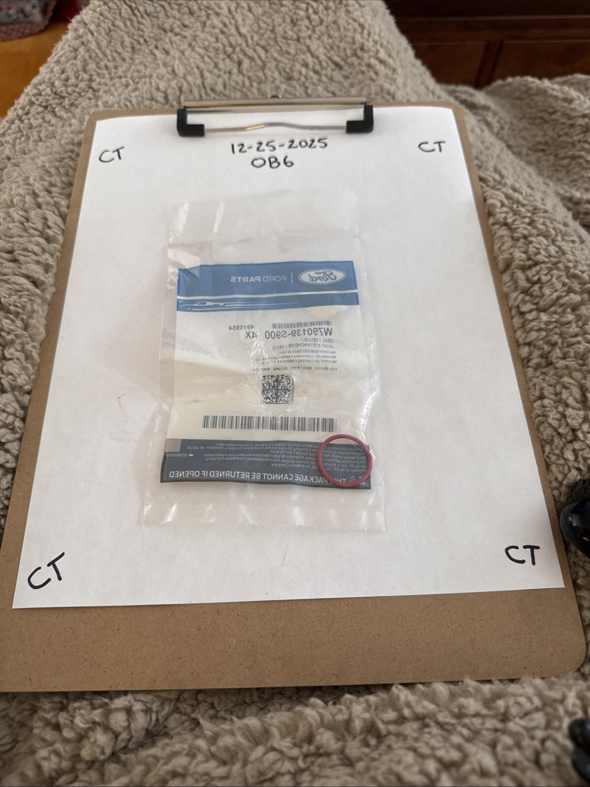 Genuine Ford Seal (2007-2019) OE W790139S900 - Image 3