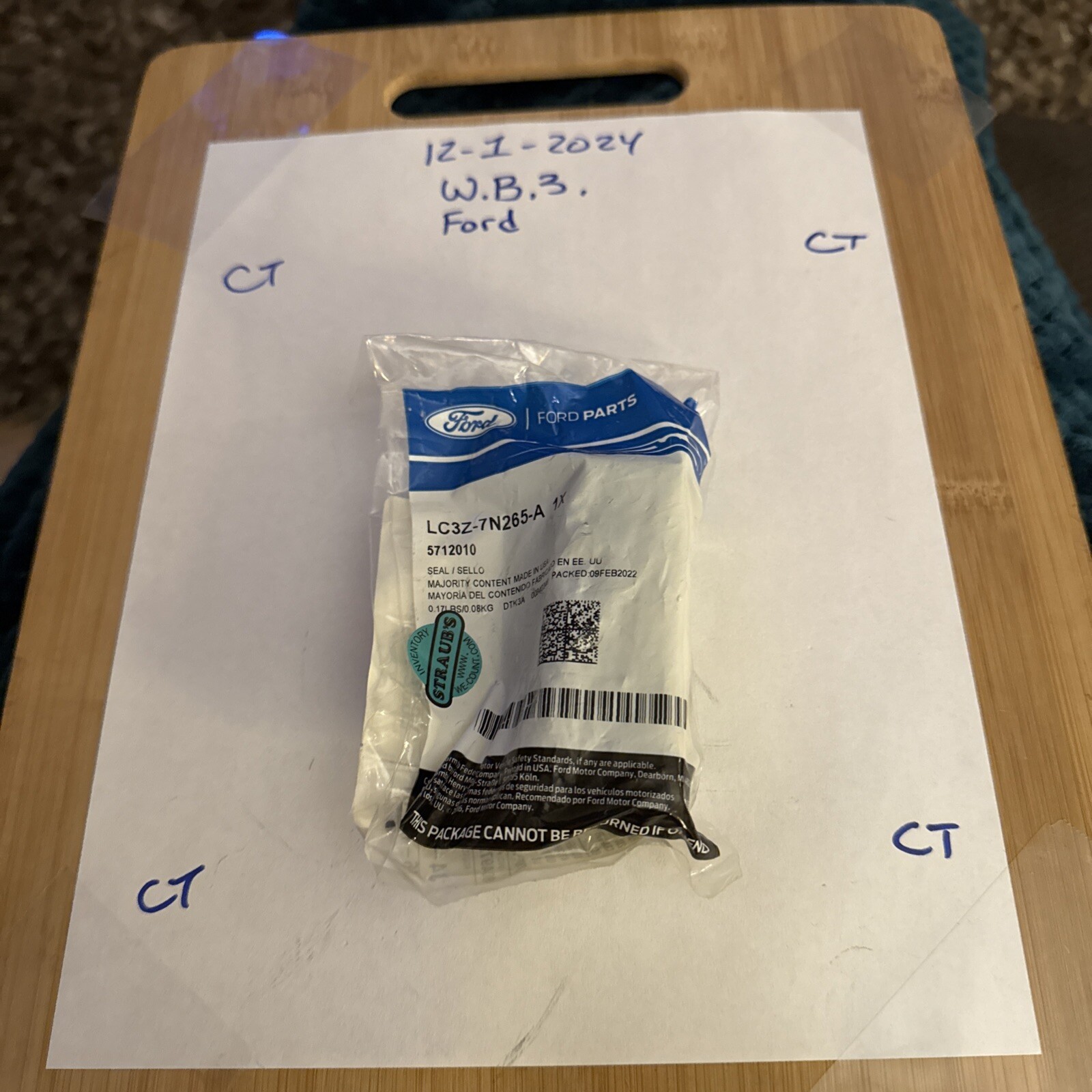 Genuine Ford Seal LC3Z-7N265-A