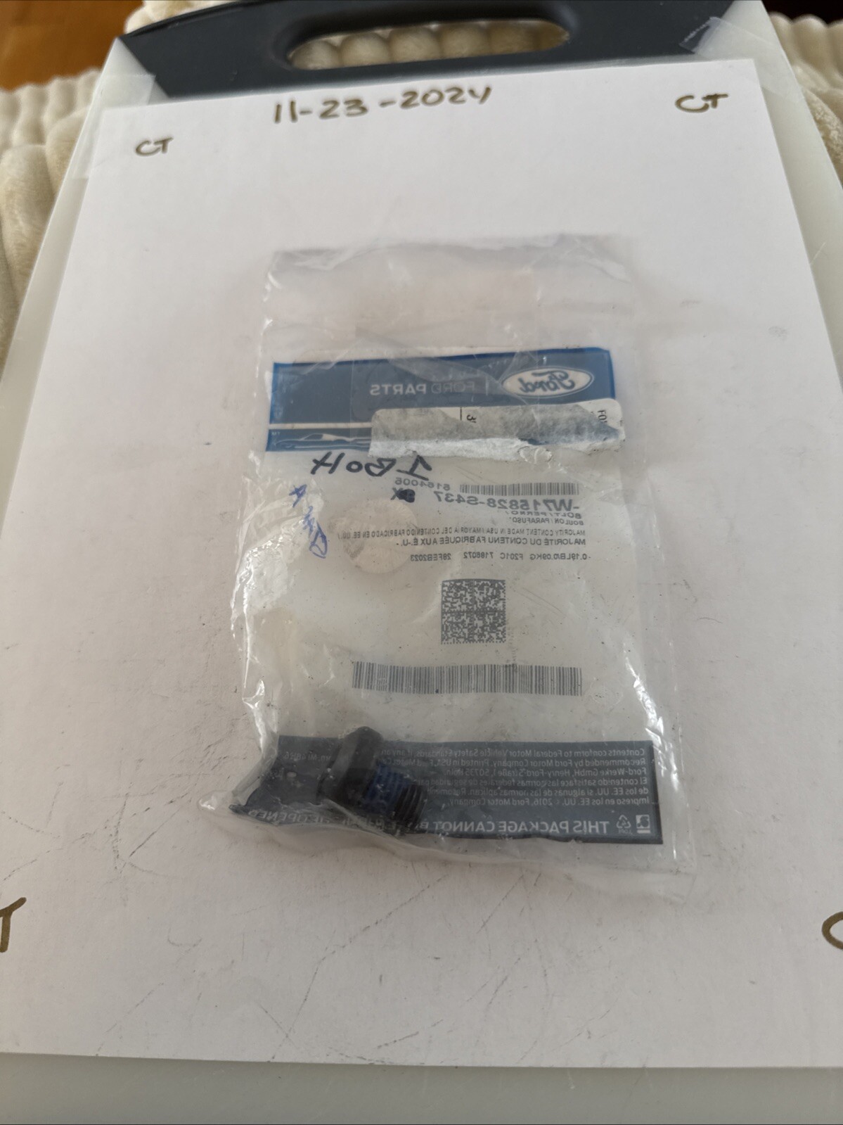 Genuine Ford Seat Back Frame Bolt W715828-S437 - Image 3