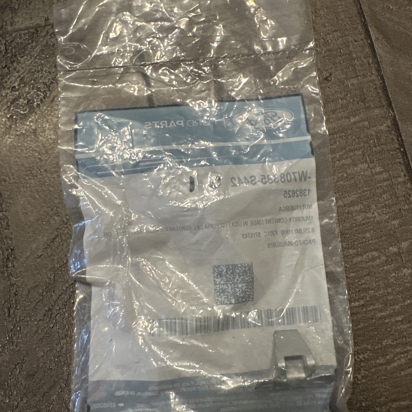 Genuine Ford Shelf U-Nut -W708385-S442 - Image 3