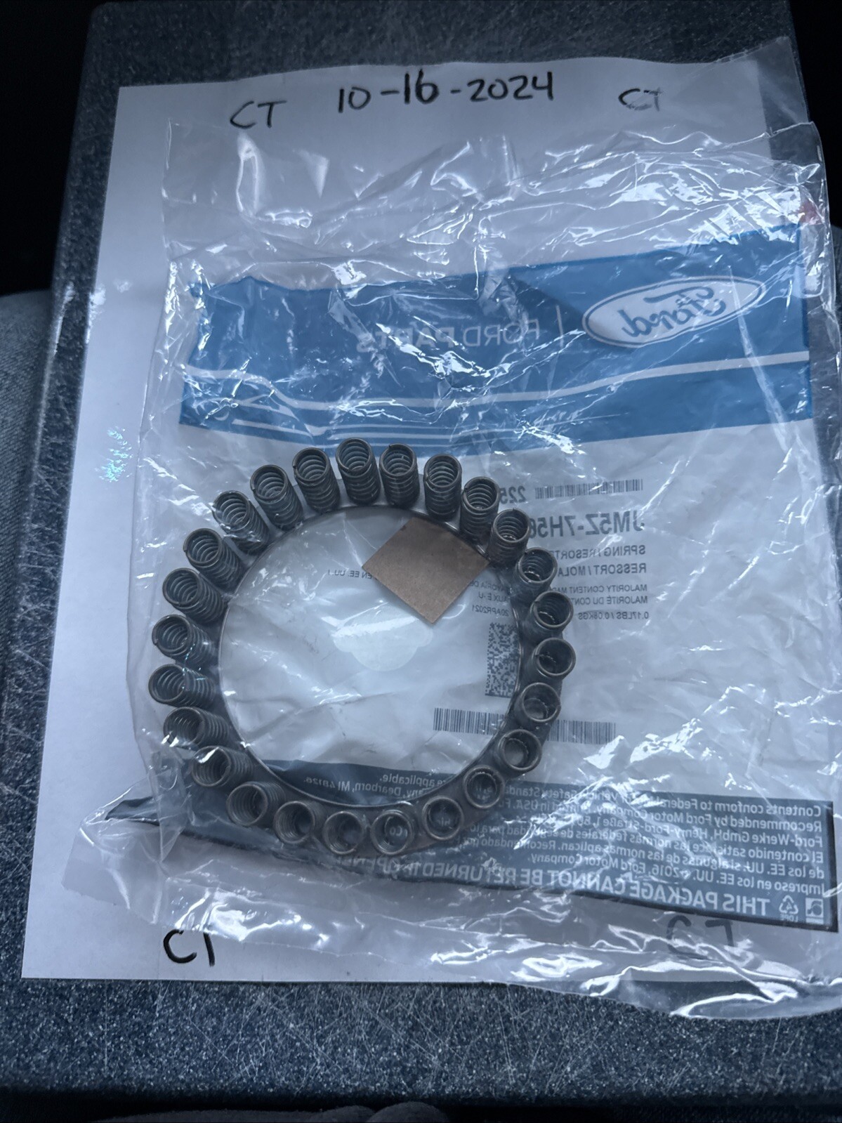 Genuine Ford Spring JM5Z-7H561-A - Image 3