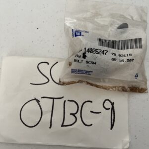 Genuine GM 14026247 Bolt,Front Fender Filler (One Bolt)