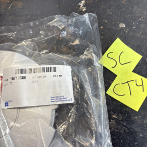 Genuine GM 15712386 Hub Cap Assembly (Center) *Silver 1999-2004