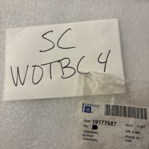 Genuine GM 19177687 Terminal For Wiring Harness