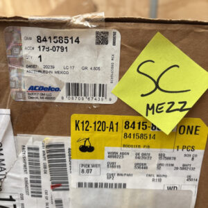 Genuine GM 84158514 ACDelco Power Brake Booster Assembly