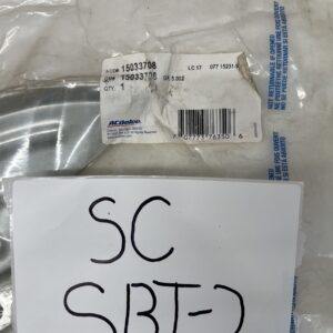 Genuine GM ACDelco Rear Brake Dust Shield, 15033708