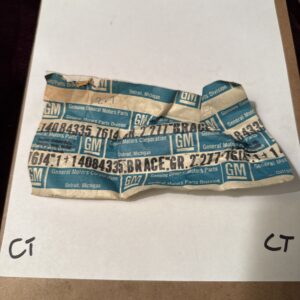 Genuine GM Alternator Support Brace, Original in excellent condition 84 Corvette