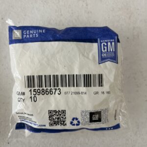 Genuine GM Multi-Purpose Retainers- QTY 10. 15986673