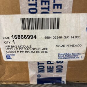 Genuine GM OEM 16866994 Module Steering Wheel 2001-2004 Buick Park Avenue