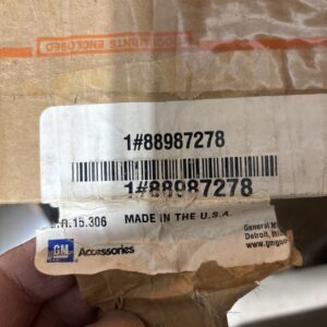 Genuine GM OEM 88987278 Mat Pkg Front & Rear Carpet NOS