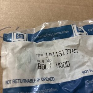 Genuine GM OEM Multi-Purpose Bolt 11517745 NOS
