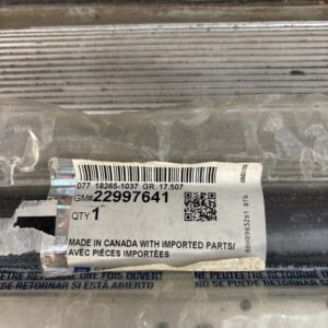 Genuine GM OEM Outside Front Door Molding in Primer 22997641 NOS - Sealed Pack