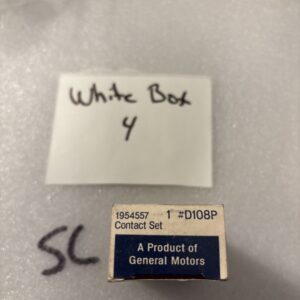 Genuine GM OEM Vintage Delco Remy D108P Contact Set Points 1954557 NOS