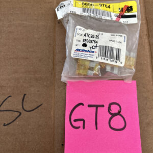 Genuine GM Yellow 20 Amp Automotive Fuse 8890-9764 10x Pack