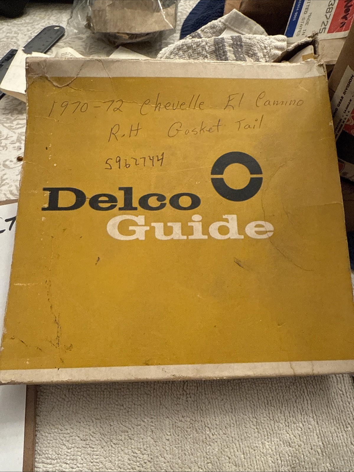 Genuine Gm 70-72 Chevelle RH Tail Light Gasket 5962744 Nos OEM