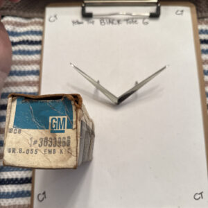 Gm Emblem 3633966 NOS OEM Genuine